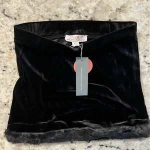 Bailey’s Blossom Black Velvet skirt